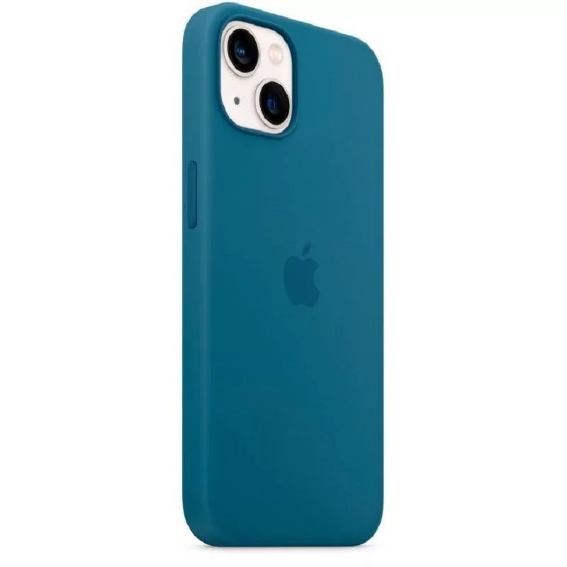 Apple iPhone 13 Silicone Case with MagSafe Blue Jay