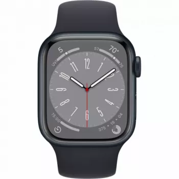 Apple Watch Series 8 GPS 41mm Midnight Aluminium Case su Midnight Sport Band - Regular