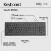 HP 150 Wired Mouse and Keyboard Combo - Black - QWERTY English US Layout