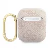 Guess Apple AirPods 1/2 Dangtelis 4G Script Metal Collection Rožinis