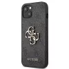 Guess GUHCP13M4GMGGR iPhone 13 / 14 / 15 6.1 Kietas Dėklas Nugarėlei Pilka