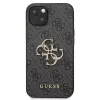 Guess GUHCP13M4GMGGR iPhone 13 / 14 / 15 6.1 Kietas Dėklas Nugarėlei Pilka