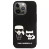 Karl Lagerfeld Apple iPhone 13 Pro Choupette PU Leather Case Black