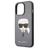 Karl Lagerfeld Apple iPhone 13 Pro Saffiano Karl Head Case sidabrinė