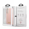 Guess Silicone Metal Logo Case, skirta Samsung Galaxy S22 Plus - rožinė