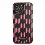 Karl Lagerfeld Apple iPhone 13 Pro Monogram Plaque Case Black Pink