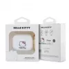 Hello Kitty Apple AirPods Pro Dangtelis Silikoninis 3D Katytės Galva Baltas