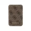 Guess Power Bank MagSafe 5000mAh 4G PU Brown