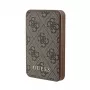 Guess Power Bank MagSafe 5000mAh 4G PU Brown