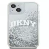 DKNY Apple iPhone 15 Hardcase Liquid Glitter Big Logo Black