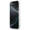 Karl Lagerfeld KL Sketch & Logo Silicone Case for Apple iPhone 17 Pro with MagSafe - White
