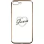 Guess Apple iPhone 7 Plus / 8 Plus Apple Heart TPU Case Gold
