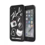 Karl Lagerfeld Apple iPhone 7/8/SE2020 Pins Hard Case Black