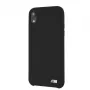 BMW Hard Cover Silicone, skirta Apple iPhone XR, juoda, M Collection