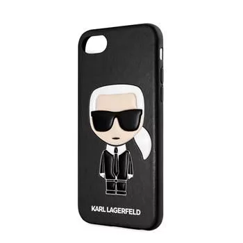 Karl Lagerfeld Full Body Iconic Cover, skirta iPhone 7/8/SE 2020, juoda