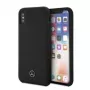 Mercedes-Benz Apple iPhone XR Liquid Silicone Case Black