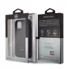 Mercedes-Benz Apple iPhone 11 Pro Odinis Kietas Dėklas Perforuotas Juodas