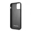 Mercedes-Benz Apple iPhone 11 Hard Case Leather Carbon Fiber Black