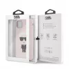 Karl Lagerfeld Apple iPhone 11 Pro Max Silikoninis Fullbody Ikonic Pink Rožinis