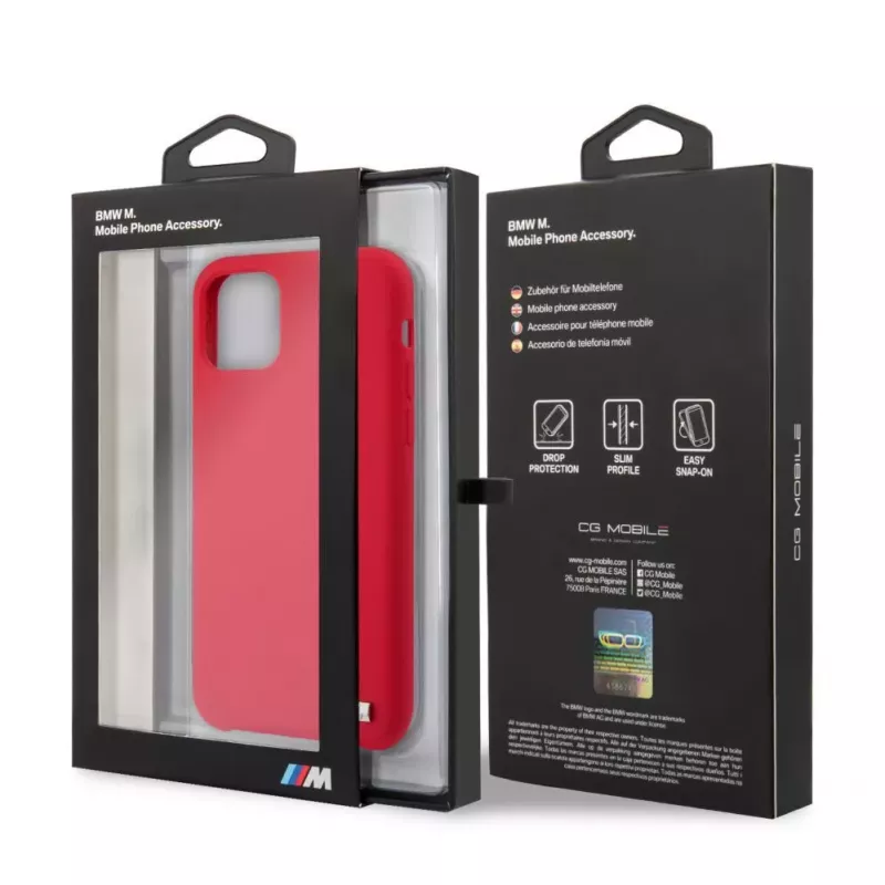 BMW Apple iPhone 11 Pro Hardcase Silicone Red