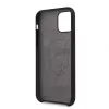Karl Lagerfeld Apple iPhone 11 Pro Silicone Ikonik White Outline Black Back Cover