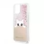Guess Apple iPhone 11 Pro Glitter Peek and Boo Dangtelis Rožinis