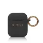 Guess Silikoninis dėklas, skirtas AirPods 1/2, juodas