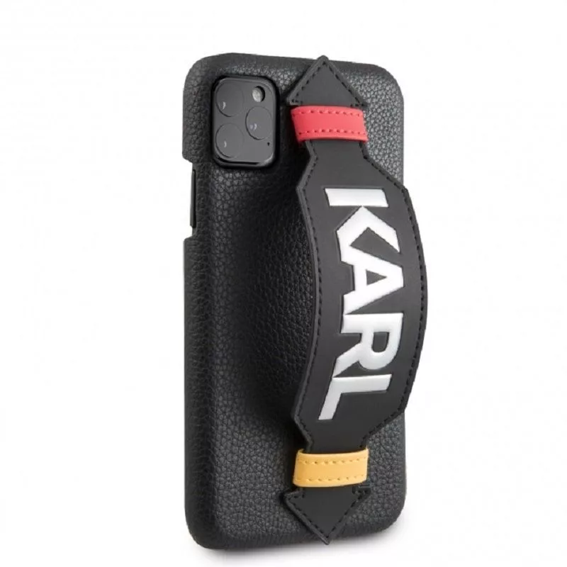 Karl Lagerfeld Apple iPhone 11 Pro Strap Cover Black