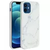 Guess Apple iPhone 12 mini 5.4 inch PC/TPU Marble Cover White