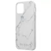 Guess Apple iPhone 12 mini 5.4 inch PC/TPU Marble Cover White