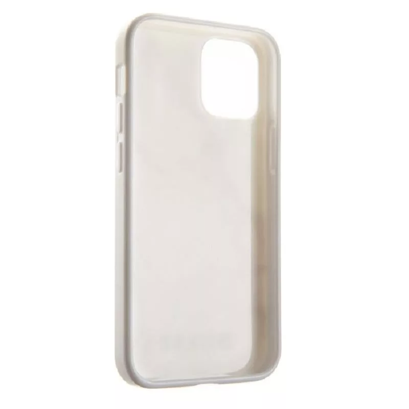 Guess Apple iPhone 12/12 Pro PC/TPU Marble Cover White