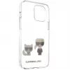 Karl Lagerfeld Apple iPhone 12 mini 5,4 colio PC/TPU Karl & Choupette dėklas permatomas