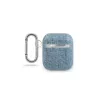 Guess AirPods Denim Triangle Case Light Blue