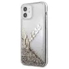 Guess Apple iPhone 12 Mini 5.4 colio Liquid Glitter Vintage Dangtelis Auksinis