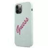 Guess Apple iPhone 12 Pro Max 6,7'' Fuschia Cover Blue