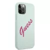 Guess Apple iPhone 12 Pro Max 6,7'' Fuschia Cover Blue