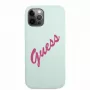 Guess Apple iPhone 12 Pro Max 6,7'' Fuschia Cover Blue