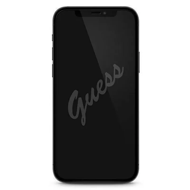 Guess Grūdintas Stiklas GUSPP12LSLTR Ekrano Apsauga, skirta Apple iPhone 12 Pro Max 6,7 colio, Vintage Magic Logo