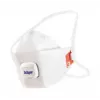 Dräger X-plore 1930 V FFP3 NR D sulankstoma dalelių kaukė su CoolSAFE vožtuvu, balta/mėlyna