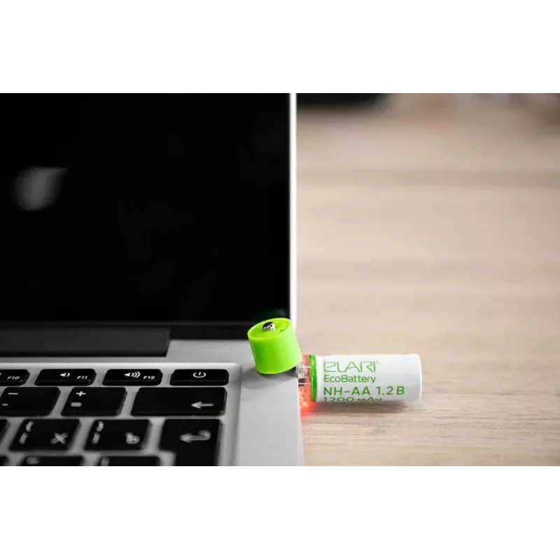 Elari Ecobattery AA NiMH Įkraunama Baterija 1500 mAh 1,2 V Balta