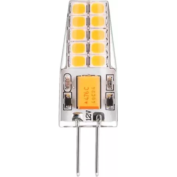 LEDURO LED lemputė G4 2W 200lm 3000K šilta balta AC/DC 12V kapsulė