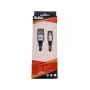 BULLET Lightning į USB-A laidas 1m, 2.4A Baltas