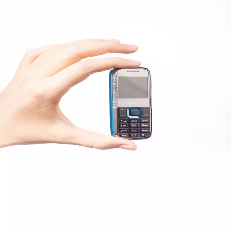 Evelatus Mini DS (EM01) nešiojamas Bluetooth garsiakalbis baltas