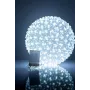 iLike Bumba ar puķēm 465 200LED D-20cm White Decorative Spherical Light with Floral Pattern