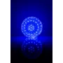 iLike Bumba ar puķēm 465 200LED D-20cm Blue Dekoratyvinis LED šviesos rutulys su gėlėmis