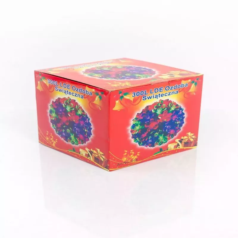 iLike Bumba ar puķēm 466 300LED D-25cm Multi Color Decorative LED Light