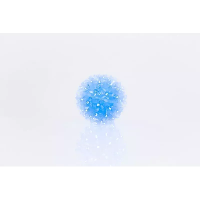 iLike Bumba ar puķēm RS-208 50LED D-11cm Blue