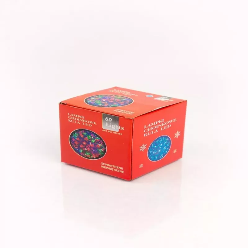 iLike Bumba ar puķēm RS-208 50LED D-11cm Blue
