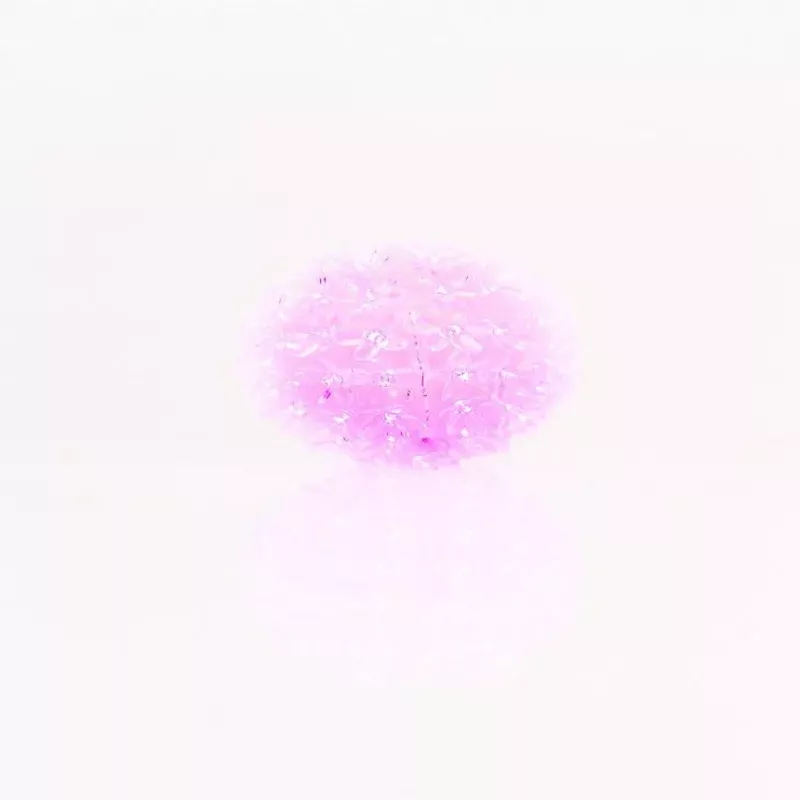 iLike Bumba ar puķēm RS-214 80LED D-13cm Purple Decorative LED Light