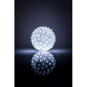 iLike Christmas Lights Ball RS-214 80LED D-13cm White